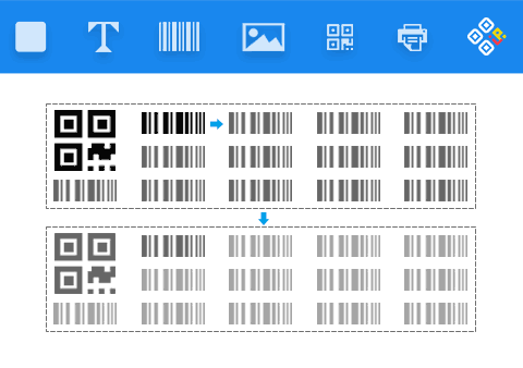 標簽制作軟件套標(拖標)、堆疊拼版等各種疑難排版支持