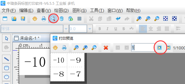 可變數(shù)據(jù)打印軟件如何制作從負(fù)數(shù)開(kāi)始的序列號(hào)